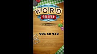 Word Collect Level 901 902 903 904 905 906 907 908 909 910 [upl. by Leribag]