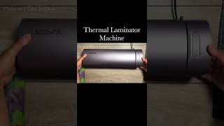 13 Inch Wide Thermal Laminator Machine [upl. by Capon566]