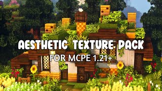 Aesthetic Texture Pack For MCPE 121  Dandelion Texture Pack [upl. by Laveen636]