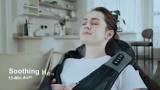 Nekteck Neck and Shoulder Massager give you a perfect massage [upl. by Hatch]