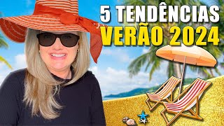 As 5 principais TENDÊNCIAS VERÃO 2024  Moda [upl. by Branen]