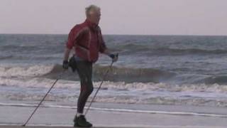 Nordic Walking Speed Power Technik Anleitung Zeitlupe [upl. by Maibach]