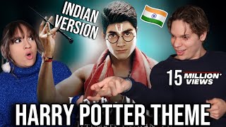 The Indian HARRY POTTER Theme song sounds AMAZING Latinos reaction [upl. by Myrtice13]