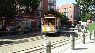 San Francisco  cable car turning [upl. by Bard]