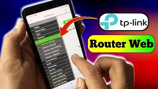 TP link router web  username amp password change  tp link wifi webside [upl. by Asilam120]