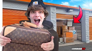 I Bought a LUXURY ABANDONED STORAGE UNIT full of Designer Clothes [upl. by Damicke274]