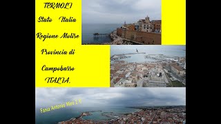 TERMOLI CampobassoMolise Vista dal Drone Djimini2 [upl. by Airtemad]