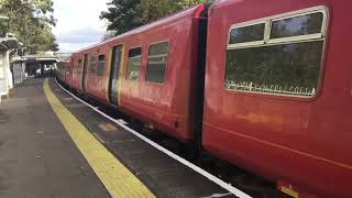 455739455728 leaves Platform 1 Mortlake Greater London 18102024 [upl. by Edniya557]