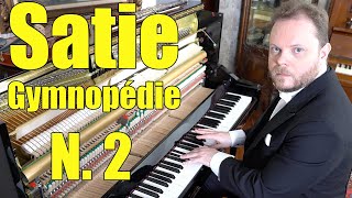 GymnopeĚdie No 2  Satie [upl. by Anilave158]