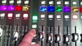 NRCC  Behringer X32  Sends On Fader [upl. by Arlen]