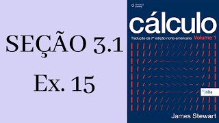 Seção 31 Ex15 Cálculo James Stewart 7ed [upl. by Adianes]