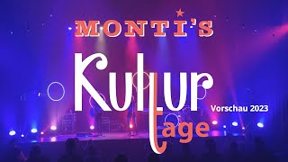 Montis Kulturtage Vorschau 2023 [upl. by Nossah]