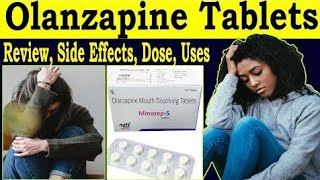 Olanzapine Tablets ip 5mg Hindi  Olanzapine Tablet Uses Mode Of Action amp Side Effects In Hindi [upl. by Anaerdna]