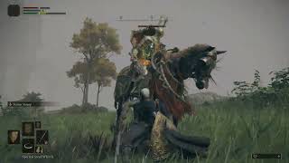 Elden Ring  Limgrave Stormhill How to Acquire Ash of War Golden Kill Mounted Knight Gameplay PS5 [upl. by Delahk]