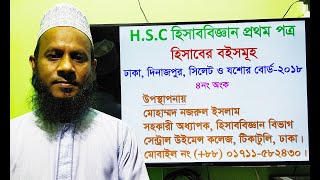 HSC Accounting 1st Paper Books of AccountsCash Book Ledger Dhaka board2018 Ques4 [upl. by Neelac]