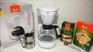 Melitta 101002 bk Easy Kaffeefiltermaschine [upl. by Hailee]