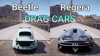 NFS Payback  Volkswagen Beetle vs Koenigsegg Regera  Drag Cars  Drag Race [upl. by Llenna]