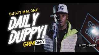 Bugzy Malone  Daily Duppy S04 EP20  GRM Daily [upl. by Akcirre]