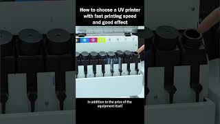 How to choose a UV printer with fast printing speed and good effect uv printer small format uv [upl. by Keslie]