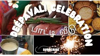 தீபாவளி celebration✨✨ pattii gift🎁 return to home😊 deepavali pattisamayal paati vlogs [upl. by Itnaihc]