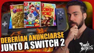 Los juegos que NINTENDO DEBERÍA anunciar junto a Switch 2 Podría pasar [upl. by Horodko]