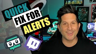 OBS STUDIO AND STREAMLABS OBS alerts not displaying Quick Fix 2022 Updated [upl. by Rubma]