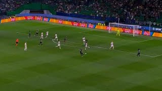 Sporting CPs Zeno Debast stunning goal vs Lille buildup  Sporting CP vs Lille 20 UCL highlights [upl. by Onileba646]