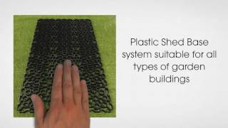 How to build a plastic shed base [upl. by Aicitel]