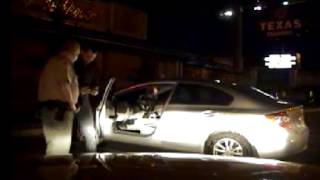 Incruiser video of deputy Samuel Ogburns arrest for public intoxication [upl. by Marteena]