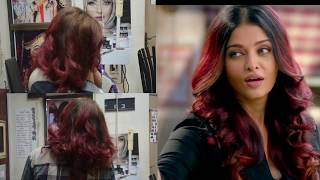 ombre technique step by step burgundy hair color ombre  Nazia Khan [upl. by Ennaihs254]