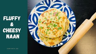 Fluffy amp Cheesy naan recipe [upl. by Aniroz738]