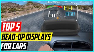 5 Best Head Up Displays Hud For Cars in 2022 [upl. by Artima]