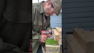 MILWAUKEE M12 FUEL 3rd gen HAMMER DRILL vs DEWALT DCD 805 REMOVE A BROKEN TIMBER LOCKS [upl. by Levon]