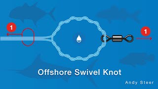 How to tie the Offshore Swivel Knot [upl. by Agnese533]