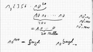 038 Exponentialdarstellung von Dezimalzahlen [upl. by Annazor]