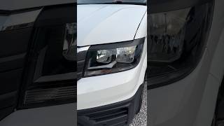 1st step of dechroming the front end fitted trims to cover the chrome on the headlights vanlife [upl. by Olivero592]