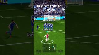 Beckham Freekick Day 28 vs Greece efootball beckham freekick goat davidbeckham epicmoment [upl. by Lasko]