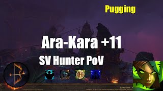 Pugging 11 Ara Kara Survival Hunter PoV [upl. by Tnahsin]