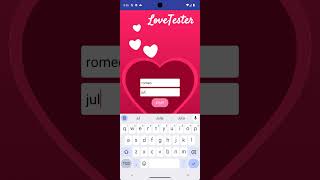 Love Tester App [upl. by Japheth253]