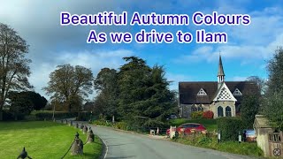 This time we’re driving from Derbyshire to Ilam in the Staffordshire Peak District in Autumn [upl. by Adnopoz162]