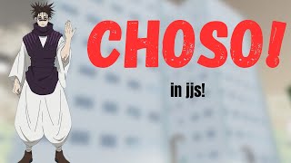 Choso got added to JJS [upl. by Nenad]