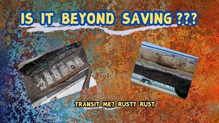 FORD TRANSIT STEP AND SILL RUST  PART 1 [upl. by Constance866]