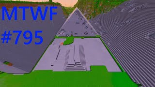 Minecraft  making the world flat 795 [upl. by Refeinnej]