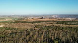 Drohnenflug am Tagebau Hambach Sophienhöhe  DJI Mini 3 Pro 4k [upl. by Bittner]