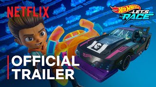 Hot Wheels Lets Race  NEW SERIES Trailer 🏎 [upl. by Eenolem]