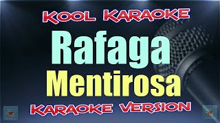 Rafaga  Mentirosa karaoke version [upl. by Faletti531]