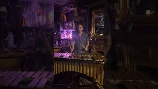 Peaches on solo vibraphone at after hours music studio [upl. by Luht]