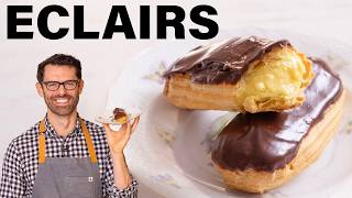 The Best Eclairs Recipe [upl. by Keraj]