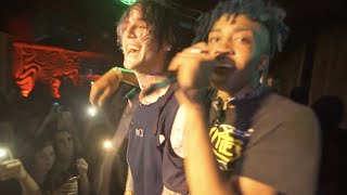 Lil Peep amp Lil Tracy  white wine  white tee live in Sacramento CA  May 4 2017 [upl. by Rebmyk438]