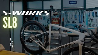 Super Clean SWorks Tarmac SL8 Custom Build by Ride 247 [upl. by Aidiruy]